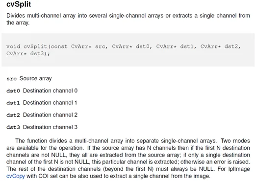 RGB 컬러 공간 분리 – 메뉴 기반 구현